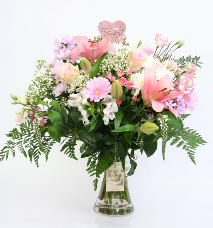 Bouquet passivol de l'amour rose romantisme