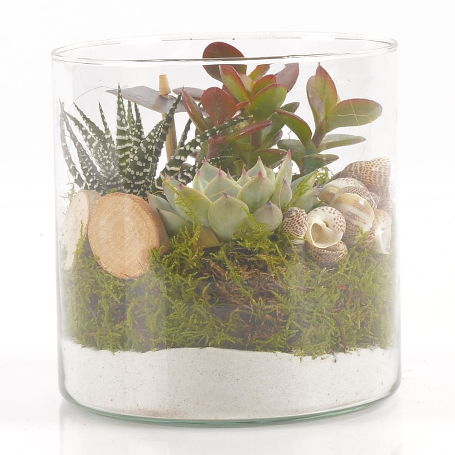 Cylinder glass with fat plans