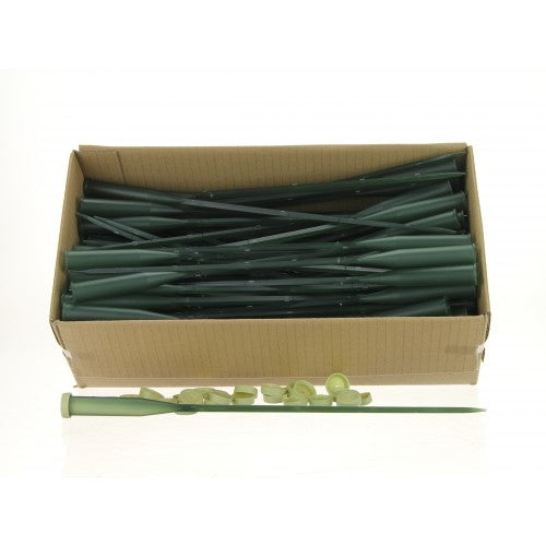 Sight tube 30 cm green with cap