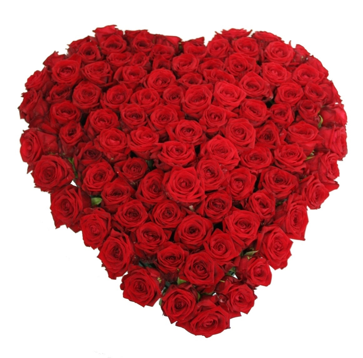 Love Heart of Red Red Naomi Roses