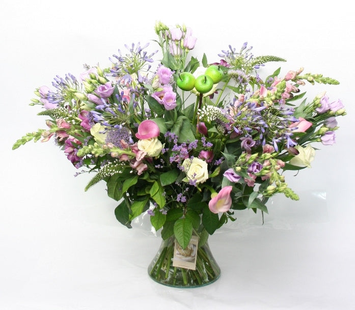 Bouquet Bloemen Lavendel Vintage Get well soon
