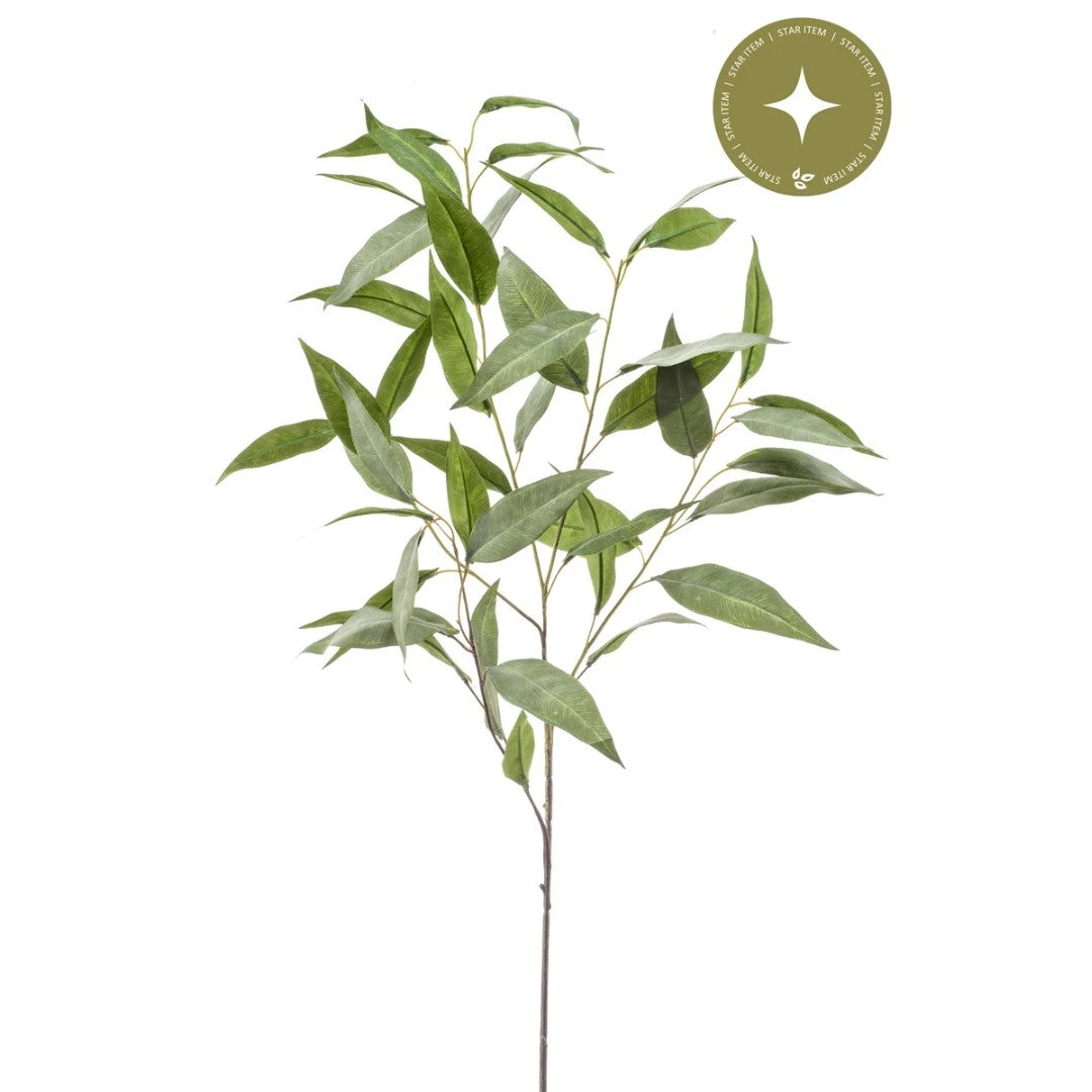 Zijde Eucalyptus – Grijs (93 cm)