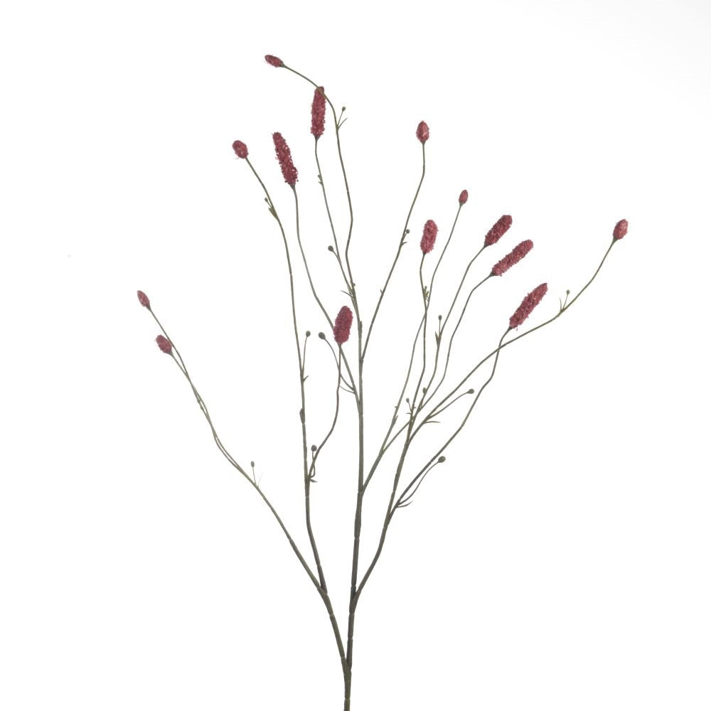 Zijde sanguisorba pluimtak magenta 109 cm
