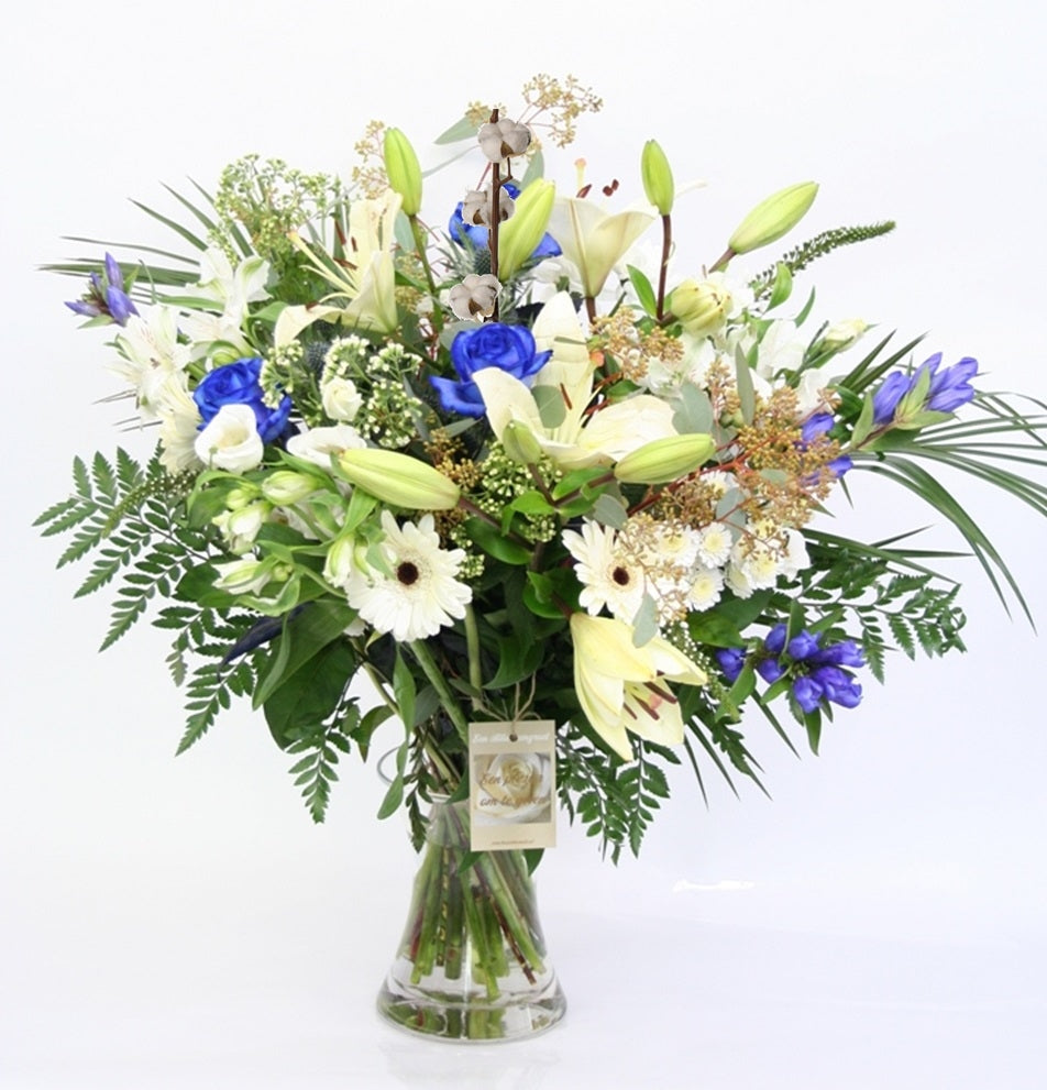 Bouquet Azur Blauw Verloven et se marier