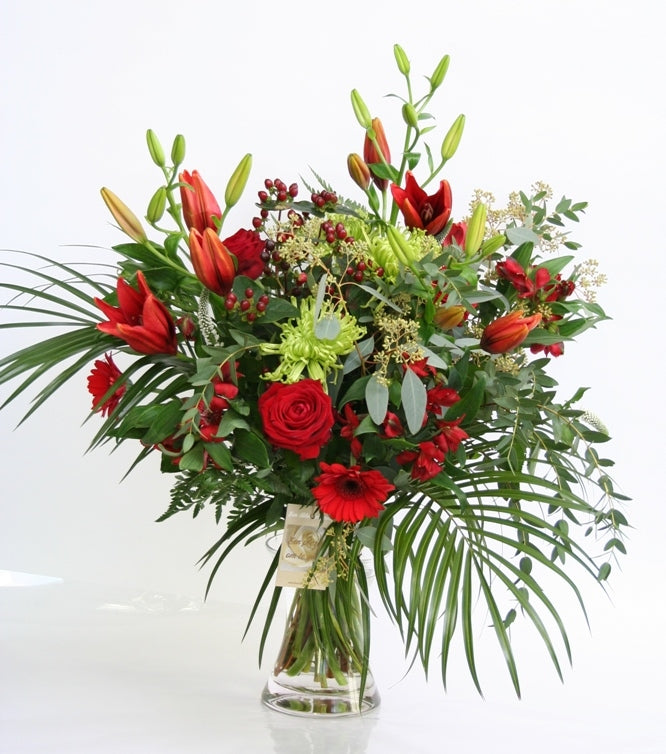 Bouquet Green rouge Gloria