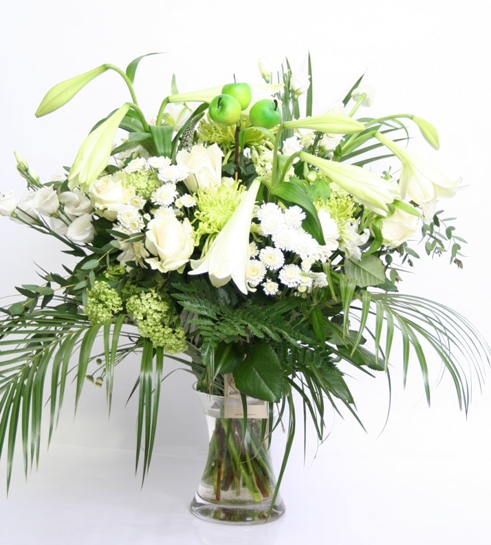 Bouquet White Green Pracht werden bald gut