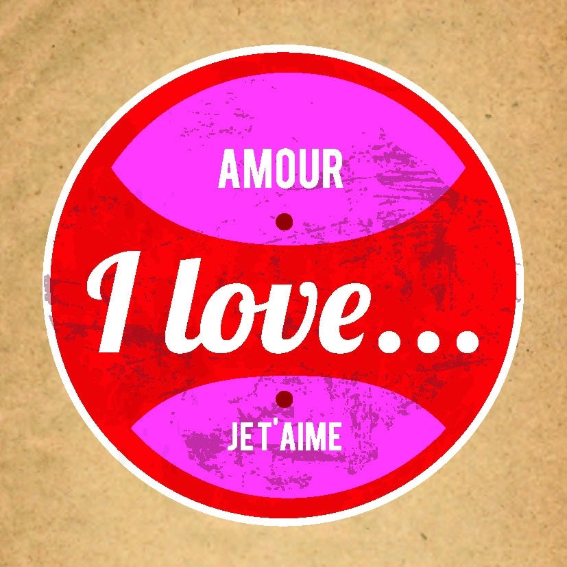 Amour, ich liebe dich T´aime