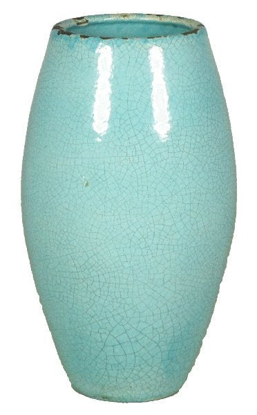 Vase en céramique Lisa Turquoise