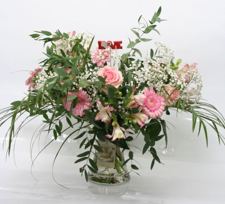 Bouquet Doux Pink Love Romantisme