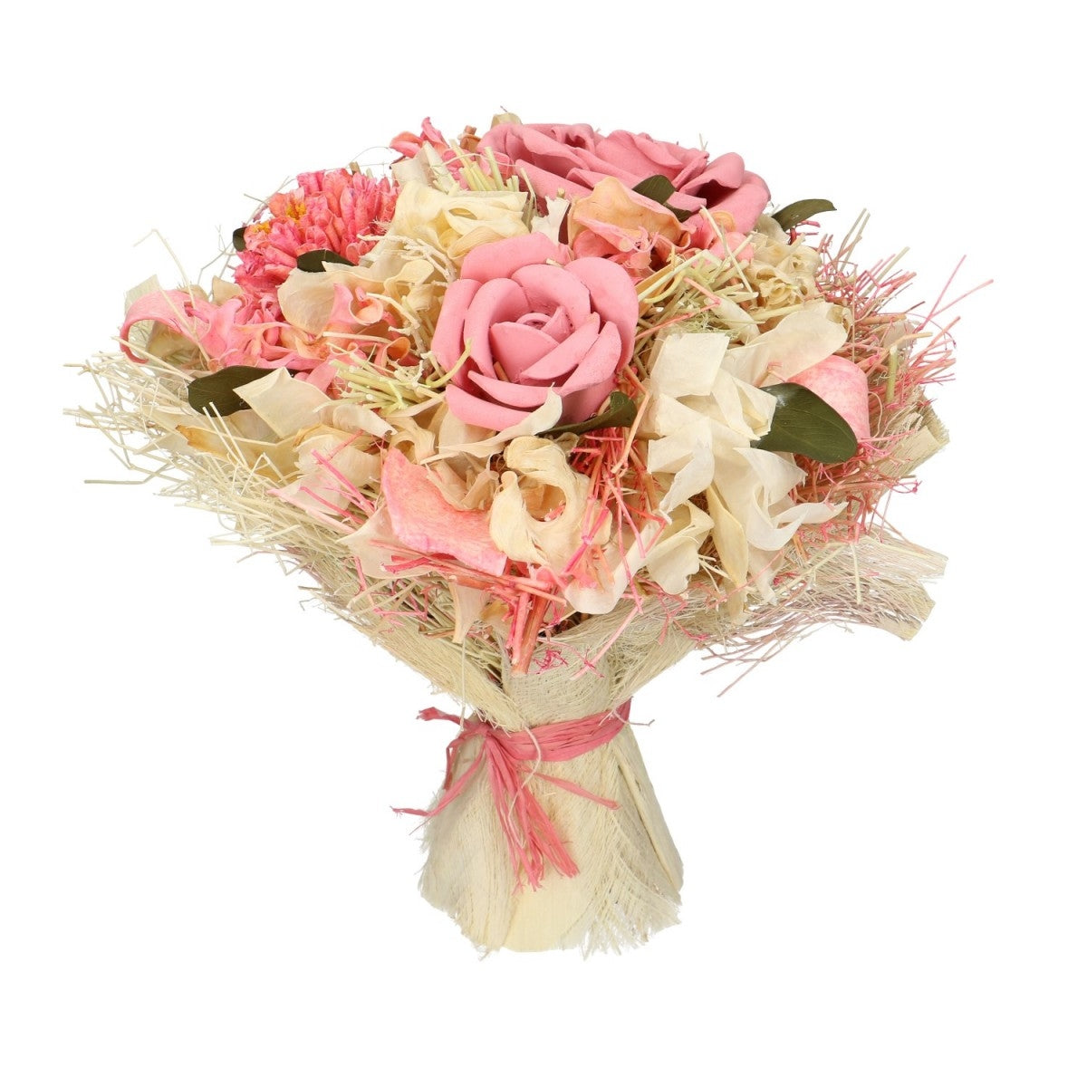 Dry flowers bouquet lena pink