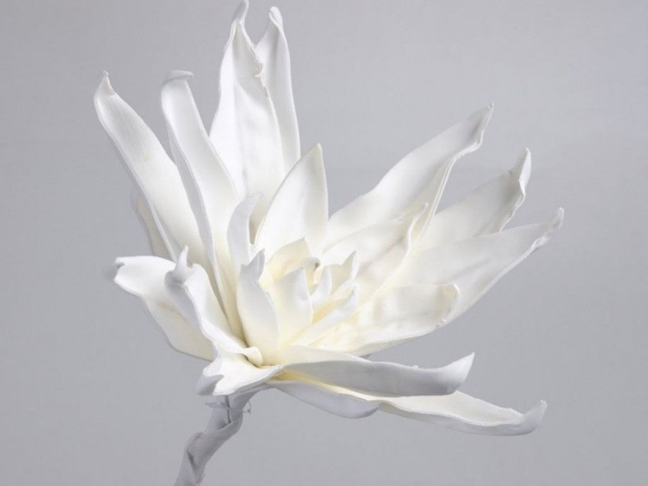 Foam flower white Ø 35 cm