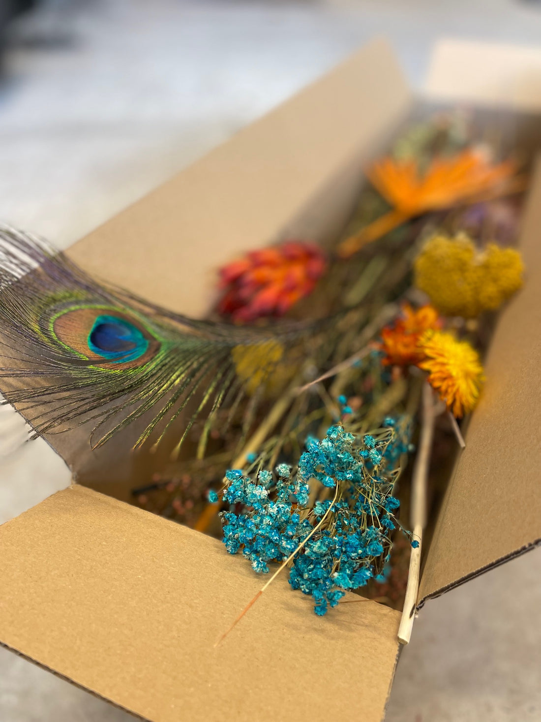 No -waste DIY dry flowers Box Large - Color