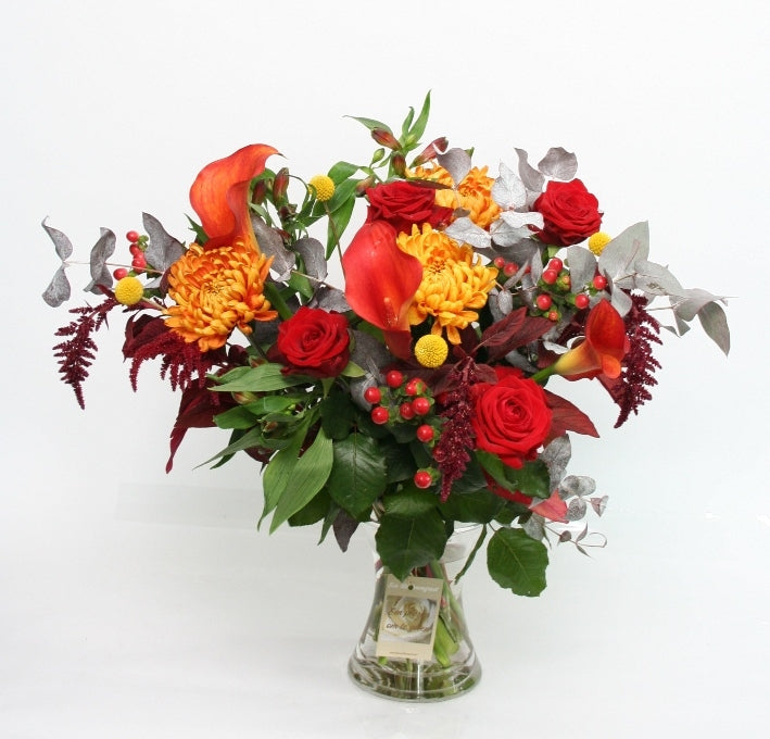 Bouquet Winterwärme neues Zuhause