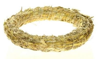 Straw wreath 50 cm