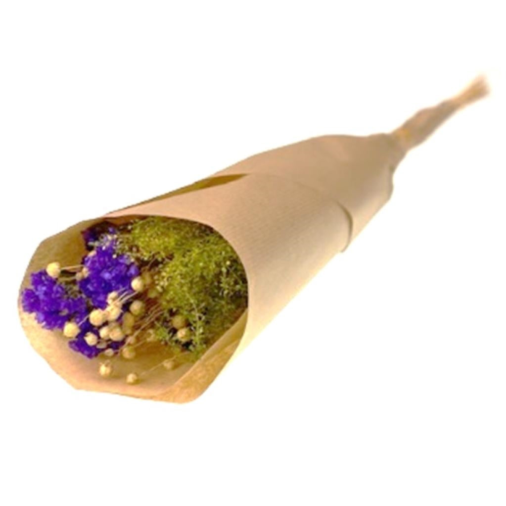 Mischwald lila trockene Blüten