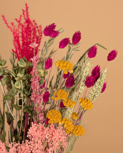 Summer Crush – Zomers Droogbloemen Veldboeket 60 cm