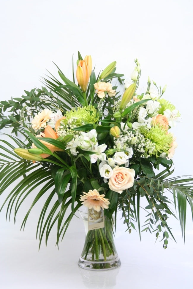 Bouquet Bloemen Apricot Seducer