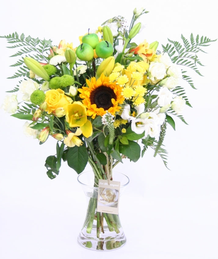 Bouquet of flowers fresh spring get well soon