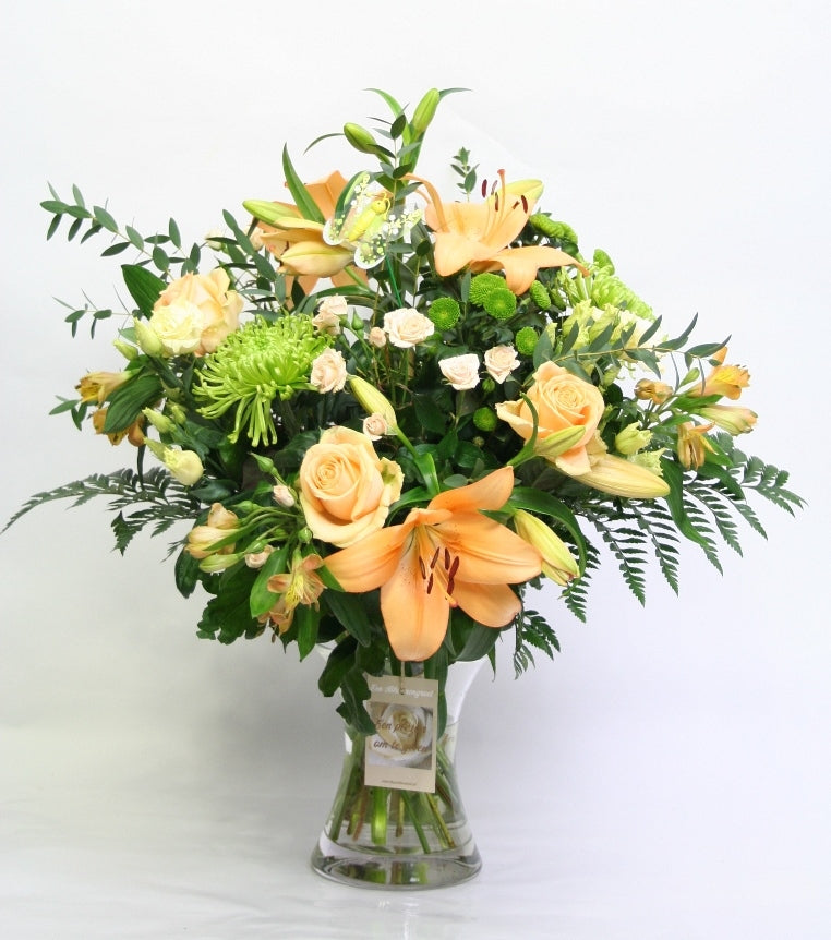 Bouquet Bloemen Peach Splendor New Home