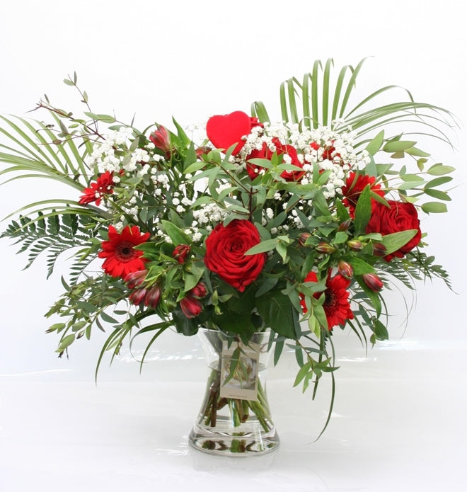 Bouquet Blumen rote Ballade Liebe