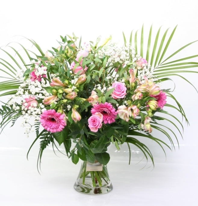 Bouquet Flowers funkelnder neues Zuhause