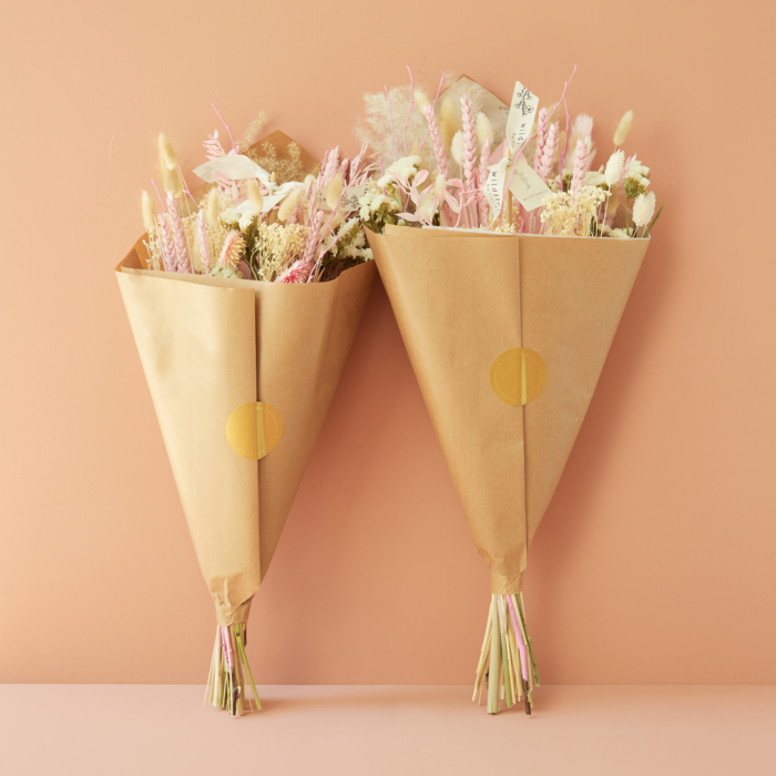 Dry flowers - Field bouquet exclusive - Blush