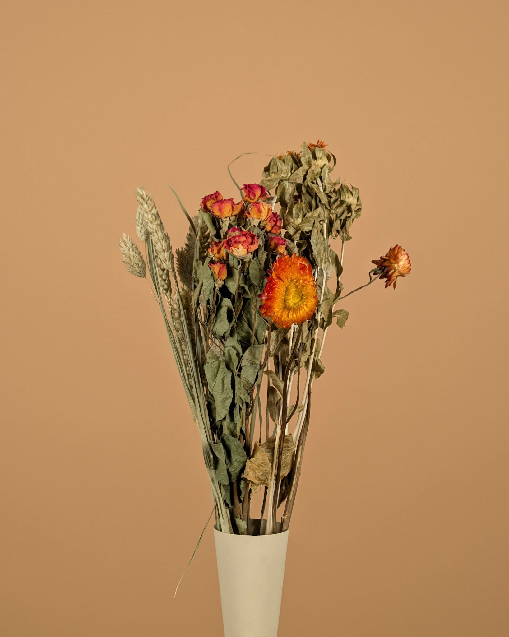 Droogboeket DIY Market Orange