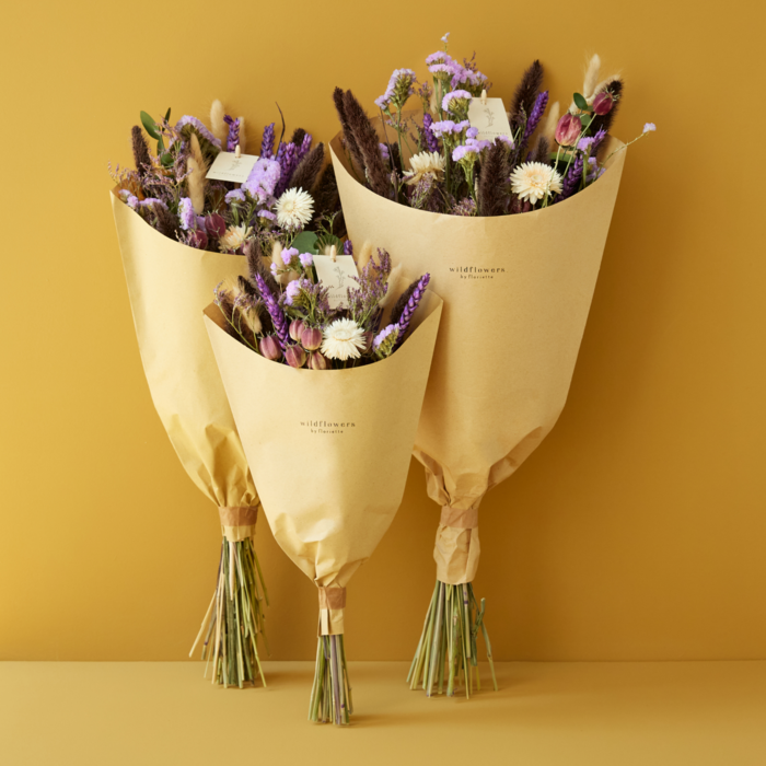 Dried flowers - Field bouquet - Weideviolet