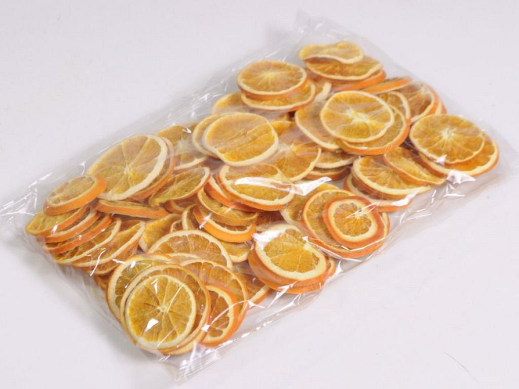 Getrocknete Orangenscheiben Orange 250gr
