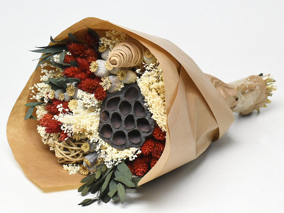 Bouquet de Noël rouge D20cm