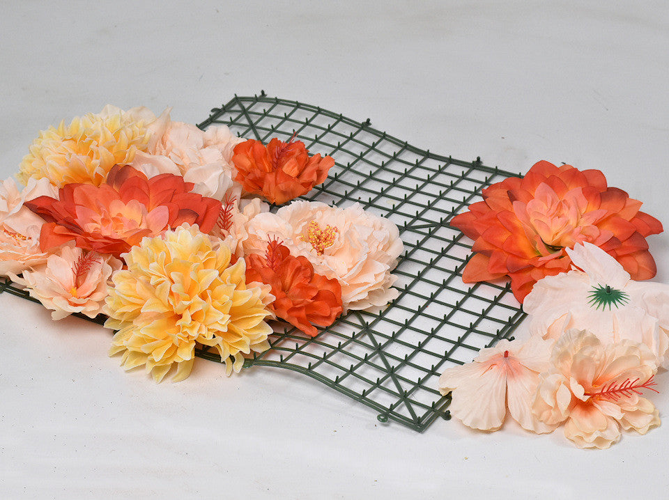 Artificial flowers grid 40x60cm