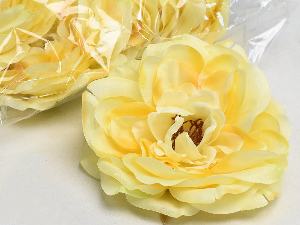 Peony Yellow D13cm