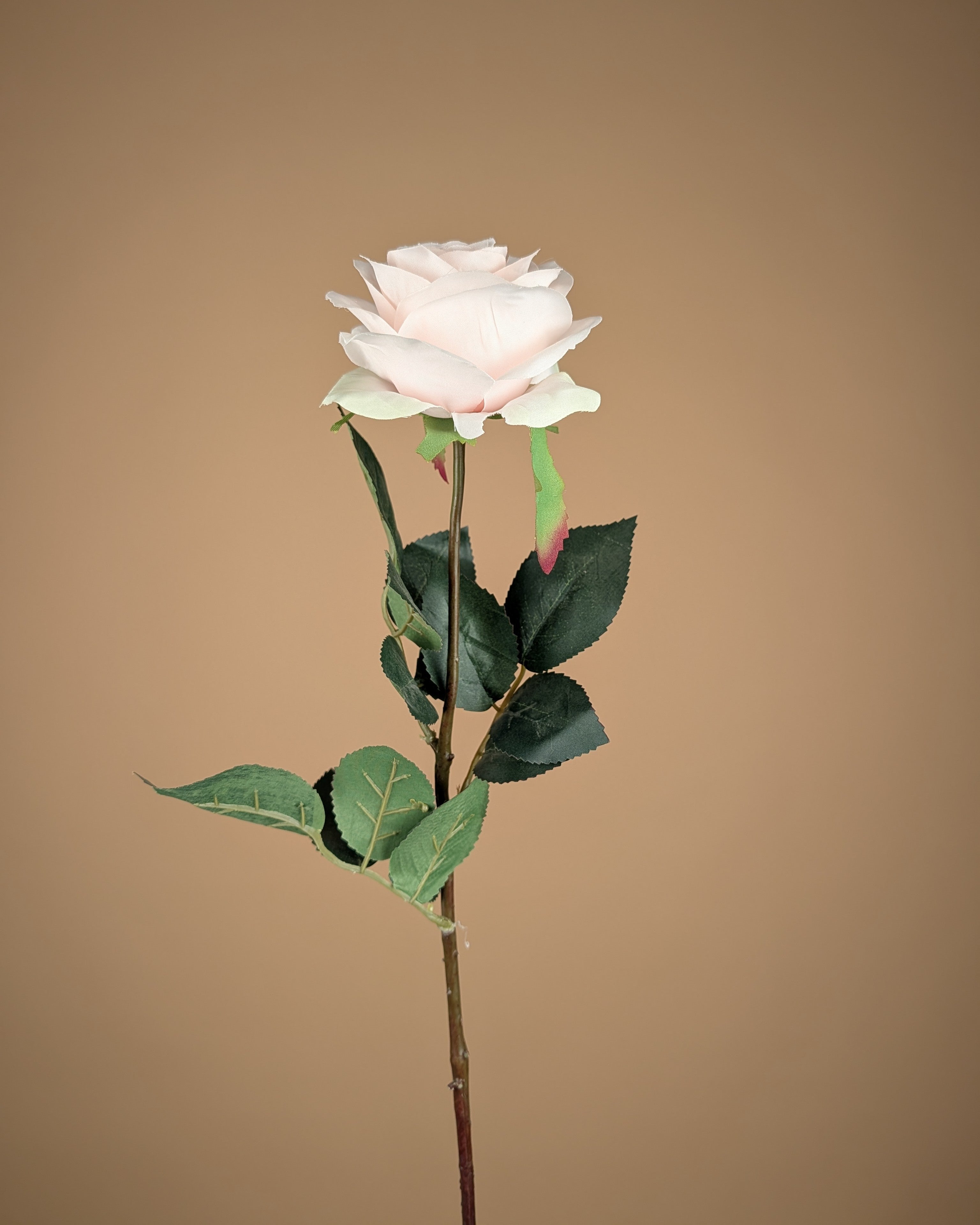 Zijde Roos Simone – Lichtroze (73 cm)