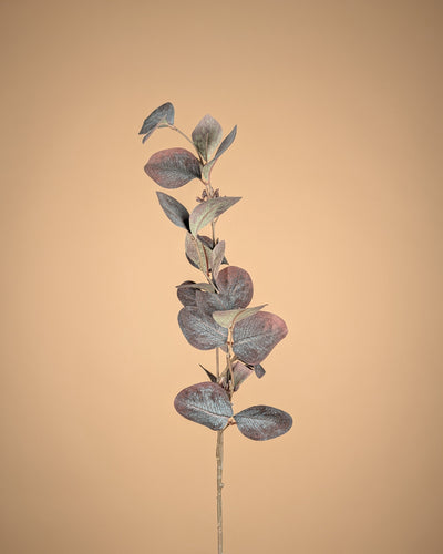 Zijde Eucalyptus – Donkerpaars (73 cm)