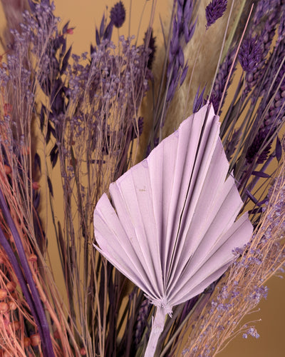Bouquet de séchage violet