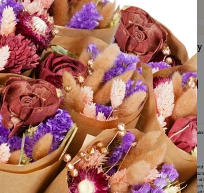 Dry bouquet truly loved