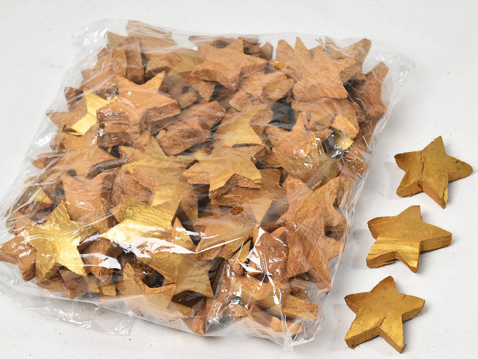 Coconut star gold 7cm 100st.