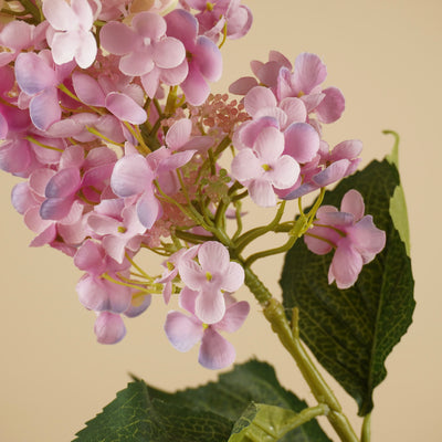 Zijde hortensia pluimtak lavendel 98 cm