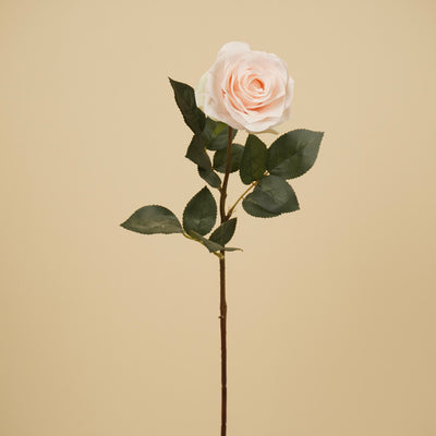 Zijde Roos Simone – Lichtroze (73 cm)