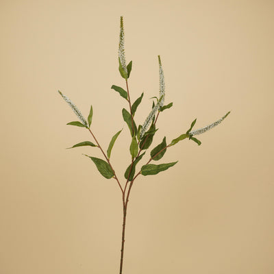 Zijde Veronica Tak – Wit (72 cm)